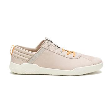 Men's Caterpillar CODE Hex Sneakers Beige | CAT310-MY