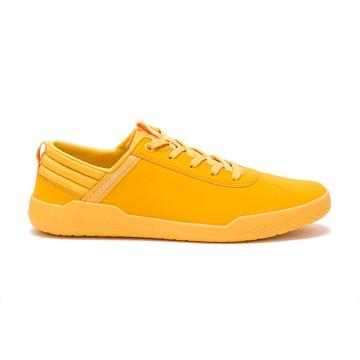 Men's Caterpillar CODE Hex Sneakers Yellow | CAT311-MY