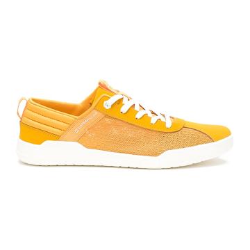 Men's Caterpillar CODE Hex Vent Sneakers Yellow | CAT315-MY