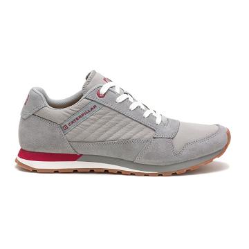 Men's Caterpillar CODE Ventura Sneakers Silver | CAT318-MY