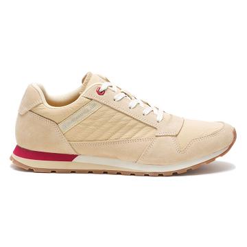 Men's Caterpillar CODE Ventura Sneakers Beige | CAT320-MY