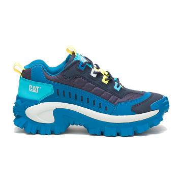 Men's Caterpillar Intruder Sneakers Blue | CAT334-MY