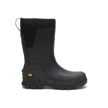 Men's Caterpillar Stormers 11" Safety Boots Black | CAT014-MY