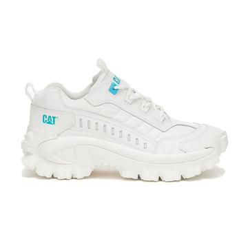 Women's Caterpillar Intruder Sneakers White | CAT548-MY